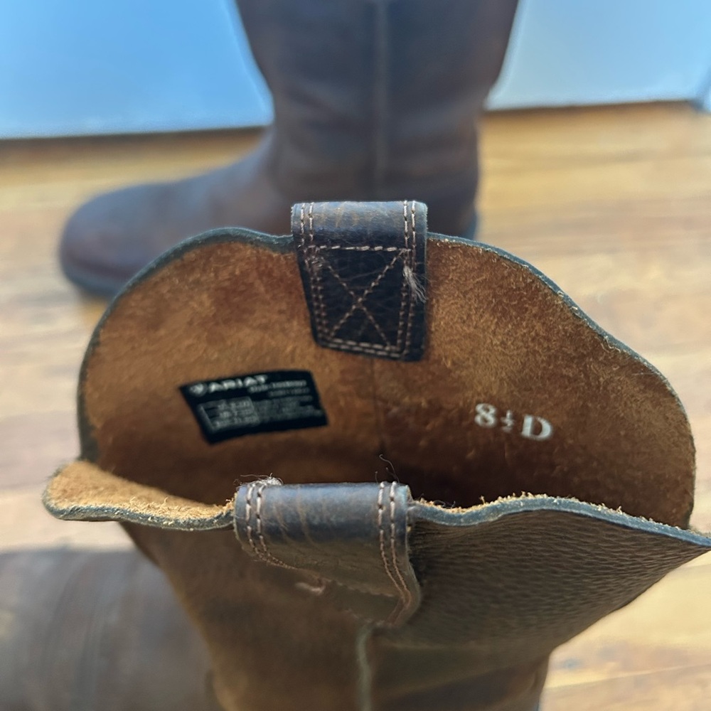 Mens Ariat Ridgeback Rambler Cowboy Boots - Picture 5 of 11